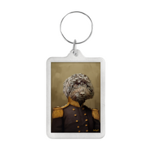 Load image into Gallery viewer, &quot;The Admiral&quot; Pawtrait Keyring
